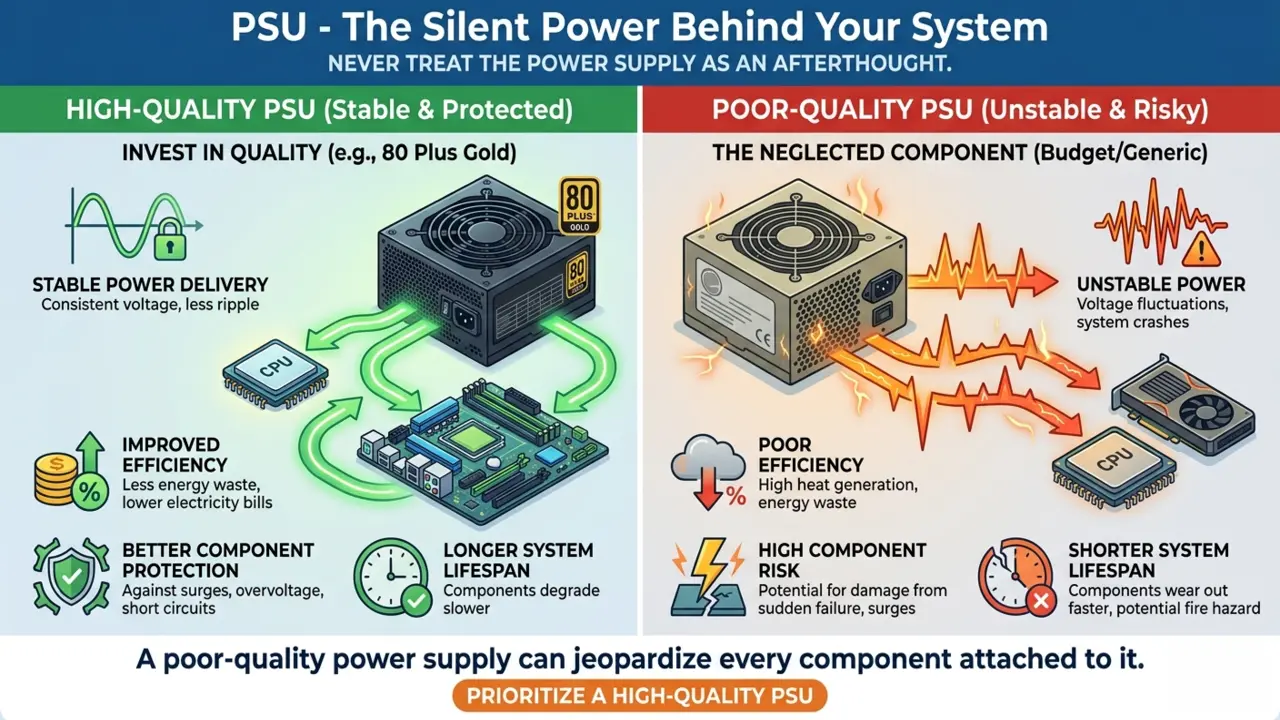 Desktop PC PSU (The Heart)