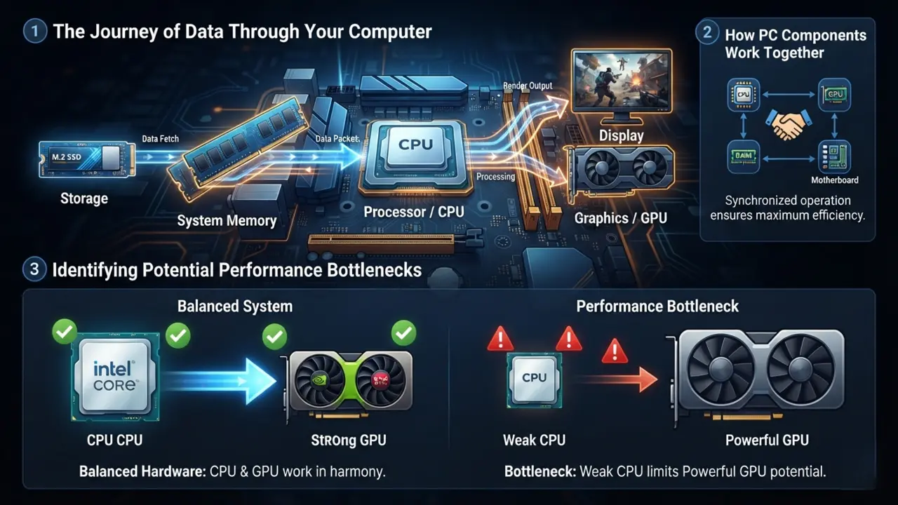 PC Components Interconnections