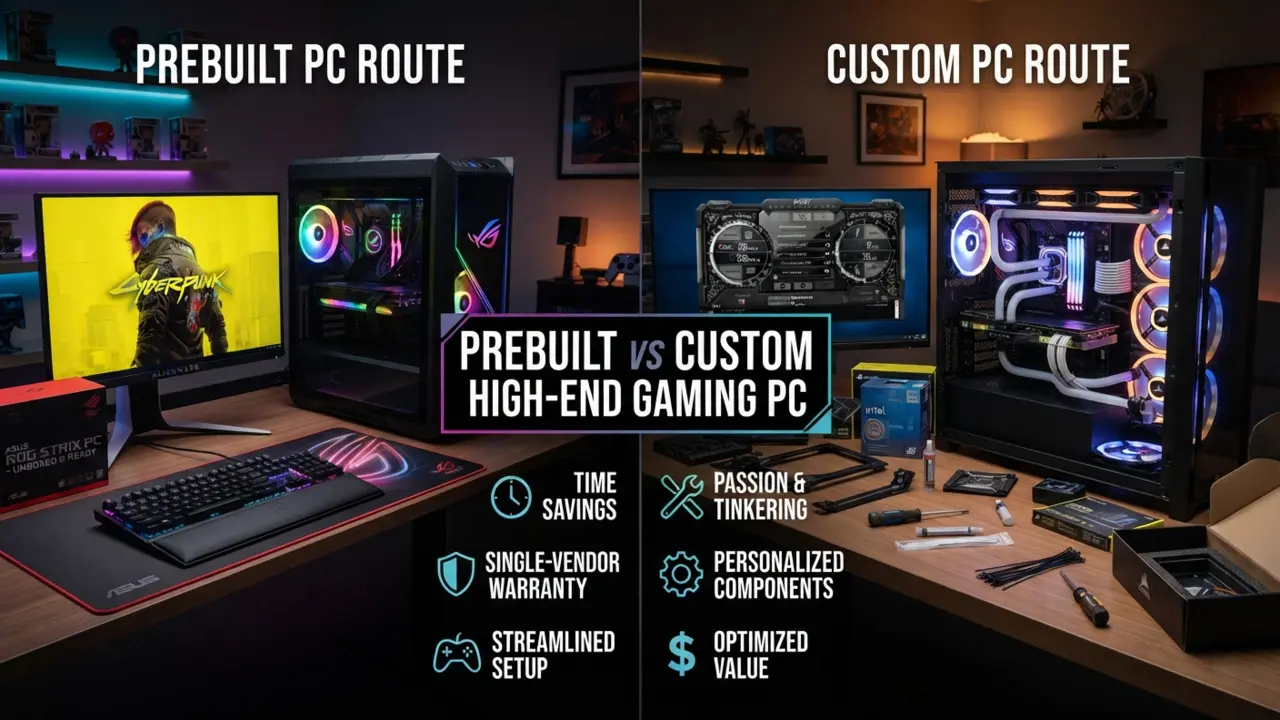 Prebuilt Vs Custom High End Gaming PC